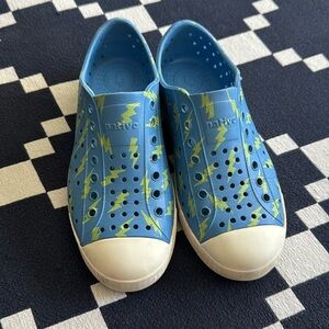 Native Jefferson Kids Shoes - Lightning Bolts